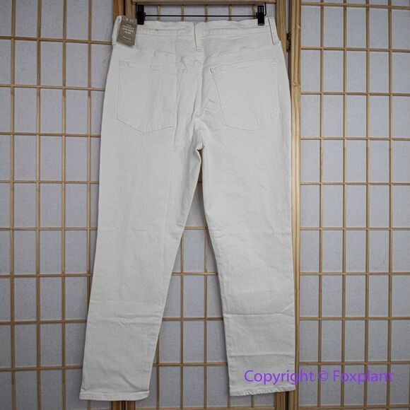 NEW Madewell The High-Rise Perfect Vintage Jean in Tile White, 30 - Picture 8 of 16
